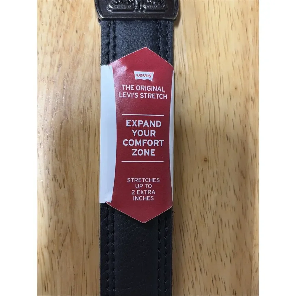 Levi’s NWT Reversible Black/Brown Belt Built-in Stretch Tech- Sz Large (30-32)